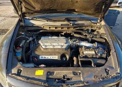 2008 Honda Accord Cpe 3.5 Ex-L/Ex-L из США, поврежденный, VIN 1HGCS21838A012075